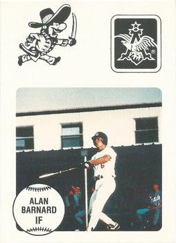 1990 Anheuser Busch Challenge #8 Alan Barnard Front