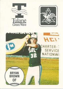 1990 Anheuser Busch Challenge #14 Bryan Brown Front
