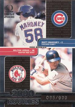 2000 Pacific Omega #164 Mike Mahoney / Wilton Veras Front
