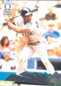 2000 Pacific Omega #132 Rickey Henderson Front
