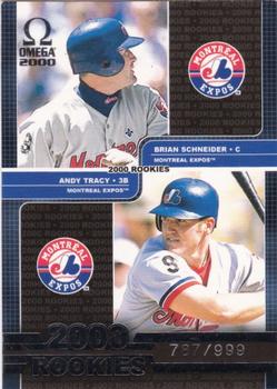2000 Pacific Omega #196 Brian Schneider / Andy Tracy Front