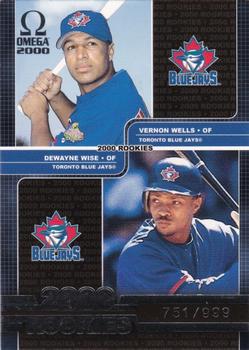 2000 Pacific Omega #217 Vernon Wells / Dewayne Wise  Front