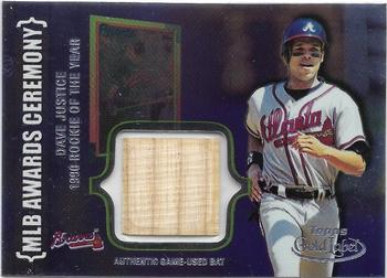 2002 Topps Gold Label - MLB Awards Ceremony Relics Class 2 Platinum #ACR-DJ David Justice Front