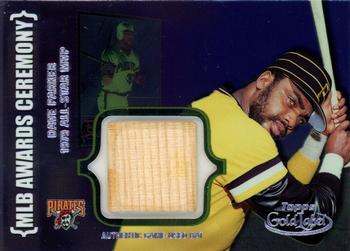 2002 Topps Gold Label - MLB Awards Ceremony Relics Class 2 Platinum #ACR-DP3 Dave Parker Front