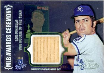 2002 Topps Gold Label - MLB Awards Ceremony Relics Class 2 Platinum #ACR-LP Lou Piniella Front