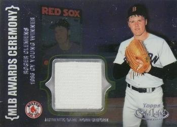 2002 Topps Gold Label - MLB Awards Ceremony Relics Class 2 Platinum #ACR-RWC Roger Clemens Front