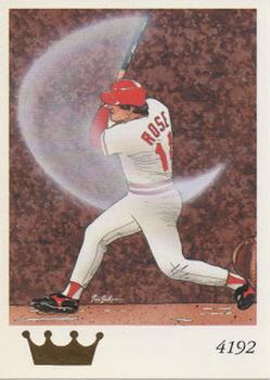 1992 Dynasty Sports Cards The Hit King #11 Pete Rose Front