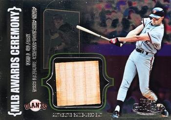 2002 Topps Gold Label - MLB Awards Ceremony Relics Class 3 Titanium #ACR-WC Will Clark Front