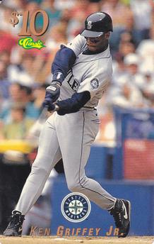 1995 Classic MLB $10 Phone Cards #NNO Ken Griffey Jr. Front