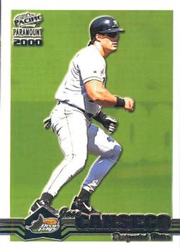 2000 Pacific Paramount #228 Jose Canseco Front