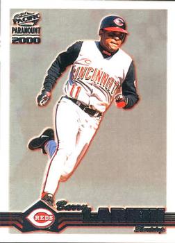 2000 Pacific Paramount #63 Barry Larkin Front