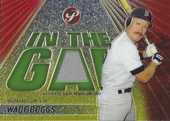 2002 Topps Pristine - In the Gap #IG-WB Wade Boggs Front