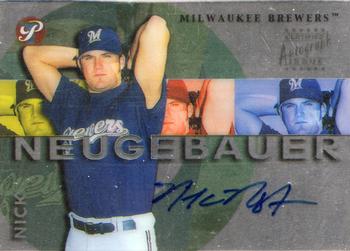 2002 Topps Pristine - Personal Endorsements #PE-NN Nick Neugebauer Front