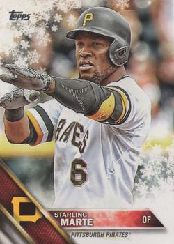 2016 Topps Holiday #HMW6 Starling Marte Front