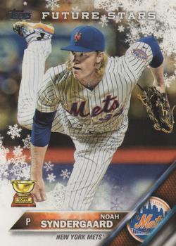 2016 Topps Holiday #HMW25 Noah Syndergaard Front
