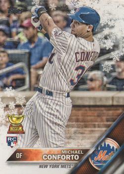 2016 Topps Holiday #HMW57 Michael Conforto Front