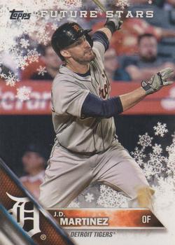 2016 Topps Holiday #HMW79 J.D. Martinez Front
