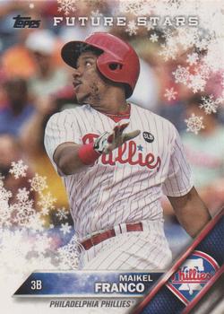 2016 Topps Holiday #HMW102 Maikel Franco Front