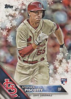 2016 Topps Holiday #HMW138 Stephen Piscotty Front