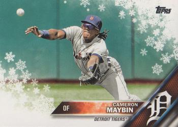 2016 Topps Holiday #HMW139 Cameron Maybin Front