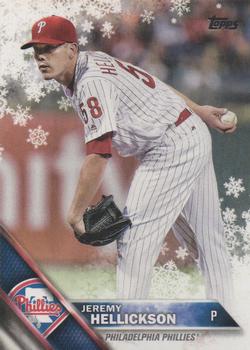 2016 Topps Holiday #HMW151 Jeremy Hellickson Front