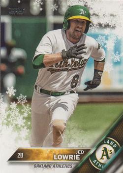 2016 Topps Holiday #HMW169 Jed Lowrie Front