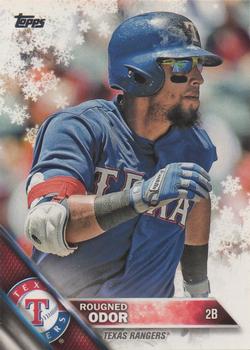 2016 Topps Holiday #HMW193 Rougned Odor Front