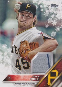 2016 Topps Holiday - Relics #R-GC Gerrit Cole Front