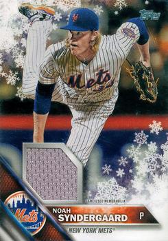 2016 Topps Holiday - Relics #R-NS Noah Syndergaard Front