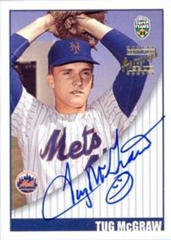 2002 Topps Super Teams - Autographs #STA-TM Tug McGraw Front
