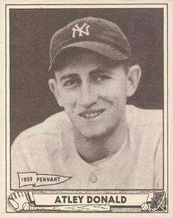 1940 Play Ball #121 Atley Donald Front