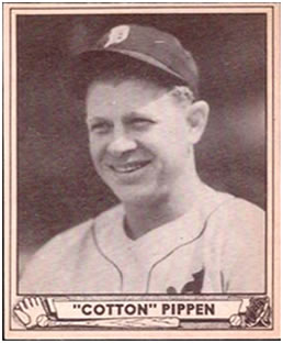 1940 Play Ball #136 Cotton Pippen Front