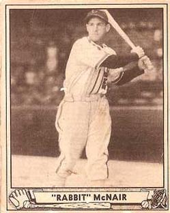 1940 Play Ball #14 Eric McNair Front