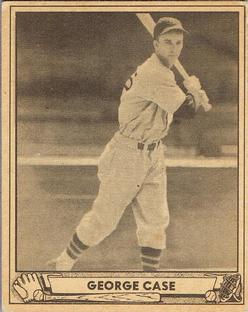 1940 Play Ball #15 George Case Front