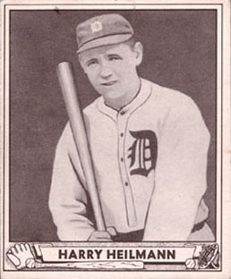 1940 Play Ball #171 Harry Heilmann Front