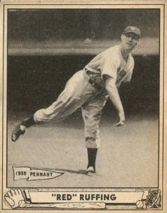 1940 Play Ball #10 Red Ruffing Front