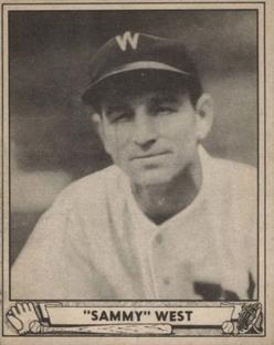 1940 Play Ball #22 Sam West Front