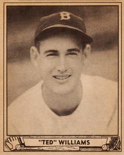 1940 Play Ball #27 Ted Williams Front