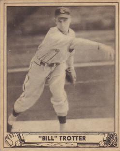 1940 Play Ball #54 Bill Trotter Front