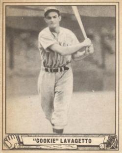 1940 Play Ball #69 Cookie Lavagetto Front