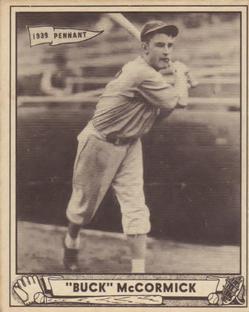 1940 Play Ball #75 Frank McCormick Front