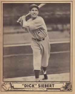 1940 Play Ball #192 Dick Siebert Front