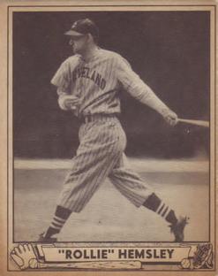 1940 Play Ball #205 Rollie Hemsley Front