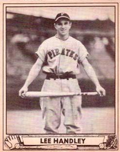 1940 Play Ball #221 Lee Handley Front