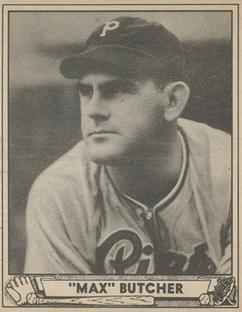 1940 Play Ball #222 Max Butcher Front