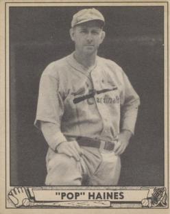 1940 Play Ball #227 Jesse Haines Front