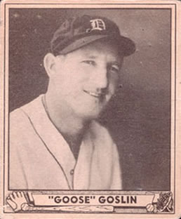 1940 Play Ball #232 Goose Goslin Front