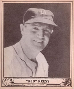 1940 Play Ball #45 Red Kress Front