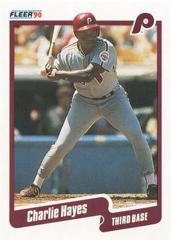 1990 Fleer #558 Charlie Hayes Front