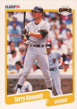 1990 Fleer #58 Terry Kennedy Front
